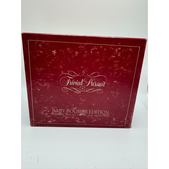 Trivial Pursuit Baby Boomer Edition - SubsidiarCard Set  for use withMaster Game - Picture 1 of 5